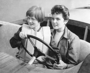 Campbell Prints: Mrs Donald Campbell and daughter Georgina