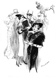Harmsworth Prints: Mrs Esmond Harmsworth & Mr & Mrs Sweeny at Ascot