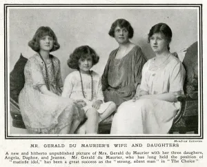 Daphne Prints: Mrs Gerald Du Maurier & family including Daphne