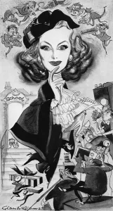 1955 Prints: Mrs Gerald Legge by Glan Williams