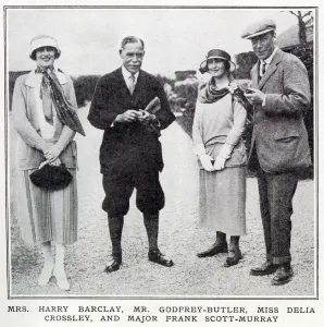 Twenties Prints: Mrs Harry Barclay, Mr Godfrey-Butler, Miss Delia Crossley