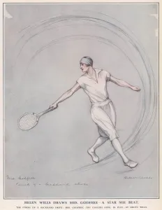 Drive Prints: Mrs Kitty Godfree, English tennis player