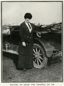 Aeroplane Prints: Mrs Leeming hoping to become 1st woman to fly Channel