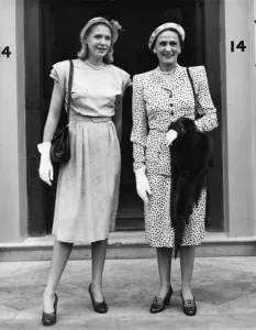 Wrap Prints: Mrs Lewis Douglas and daughter