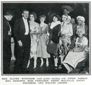 Young Prints: Mrs Oliver Wyndham with Gwen Farrar, 1929