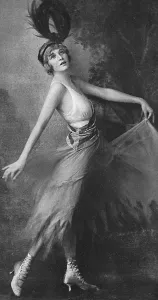 Grace Prints: Mrs Vernon Castle in Miss 1917