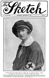 Croix Prints: Mrs Wynne decorated with French Croix de Guerre