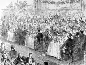 Municipal Prints: The Municipal Corporations Jubilee Banquet at the Freemason