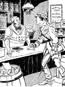 Scandal Prints: Munitions scandal, cartoon, WW1