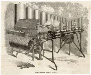 1859 Prints: Music / Instruments / Organ