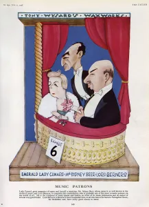 Caricatures Prints: Music Patrons by Tony Wysard