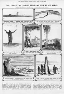 Aug17 Prints: Music visualised by Pamela Colman Smith