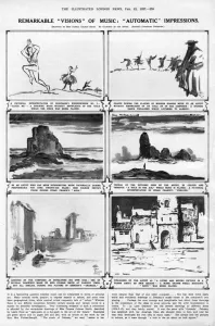 Aug17 Prints: Music visualised by Pamela Colman Smith