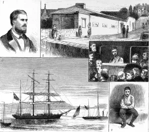 Sailing Prints: The Mutiny on the Caswell, 1876