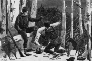 Pioneers Prints: Two N American Trappers