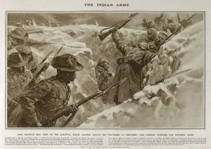 Bravery Prints: Naik Darwan Sing Negi in Great War Deeds, WW1