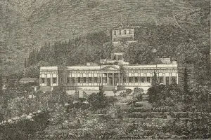 Napoleon Prints: Napoleons Villa, Elba