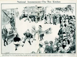 Heel Prints: National Amusement - The Bus Kitchen 1918
