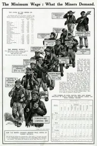 Striking Prints: National coal strike - demands of miners 1912
