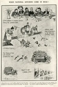 Luncheon Prints: When national kichens come in bulk! 1918