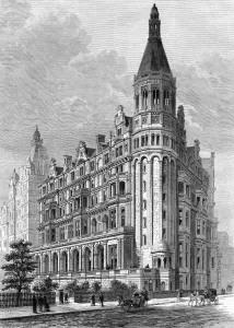 1885 Prints: The National Liberal Club, London, 1885