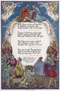 Gloria Prints: Nativity Scene