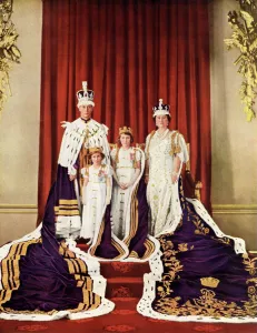 Crowned Prints: Natural Colour Photograph Taken after the Coronation