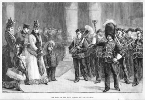 Church Prints: Naval Cadets Band