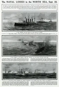 Sunk Prints: Naval losses in North Sea by G. H. Davis