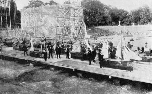 Military Prints: Naval and Military Exhibition, Crystal Palace, 1901