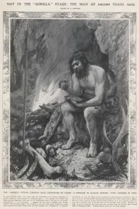 Saints Prints: Neanderthal Man