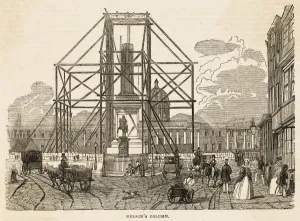 Trafalgar Prints: Nelsons Column Goes Up