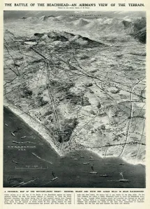 Terrain Prints: Nettuno-Anzio Front, Italy, by G. H. Davis