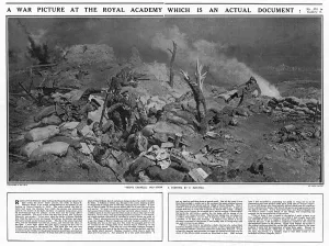 Regiment Prints: Neuve Chapelle, 1915 by Matania