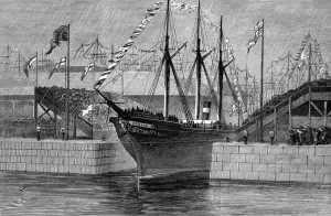 Dock Prints: New Edinburgh Dock at Leith