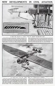 1920 Prints: The new high-lift Handley-Page wing