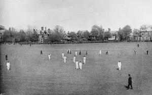 Playing Prints: New L. C. C. ground at the Crystal Palace, 1899