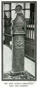 Emergency Prints: New Police - Ambulance call for London 1907