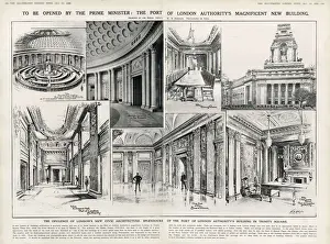 Exterior Prints: New Port of London Authority Building, Trinity Square