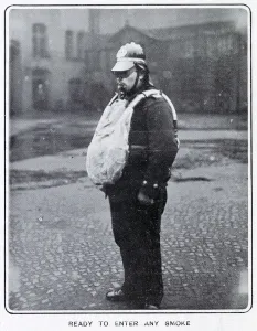 Smoke Prints: New protection for firemen 1903