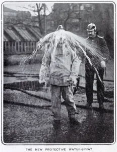 German Prints: New protective water-spray 1903