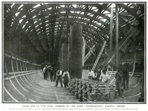 Paris Prints: The new tunnel under the Seine