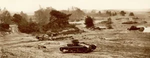 Armed Prints: New type of light tank demonstrated at Aldershot