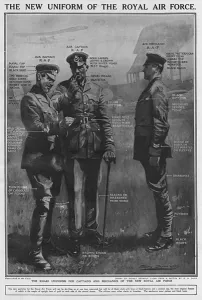 Airmen Prints: New uniform of the Royal Air Force, 1918