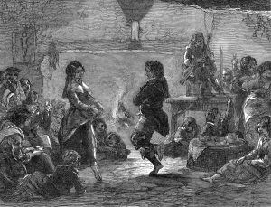 Cabin Prints: New Years Eve in an Irish Cabin