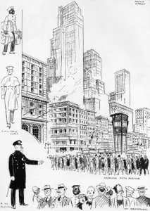 Us A Prints: New York - A First Impression by Helen McKie