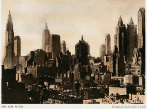 Images Dated 20th March 2012: New York skyline 1937