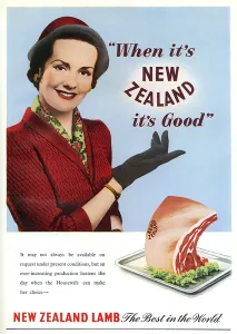 1952 Prints: New Zealand lamb advert, 1952