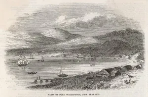 1843 Prints: New Zealand / Wellington