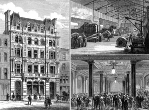 Newly Prints: The newly built offices of the Daily Telegraph, Fleet Street